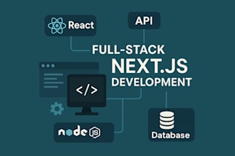 develop a full stack next js app