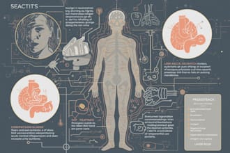 draw detailed medical illustrations