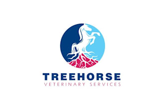 design luxurious new veterinary practice logo
