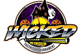 design awesome softball logo with free unlimited revisions