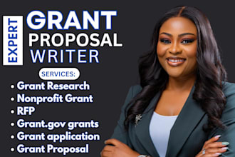 grant research, nonprofit grant proposal writing foundation