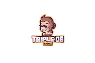 design luxurious outstanding game logo
