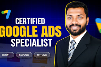setup and manage shopify google ads, adwords, PPC campaign, display ads, pmax ad