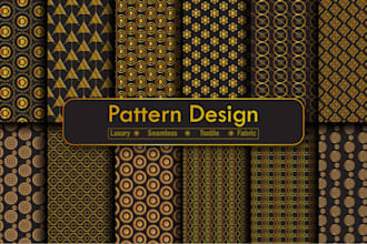 design seamless clothing patterns