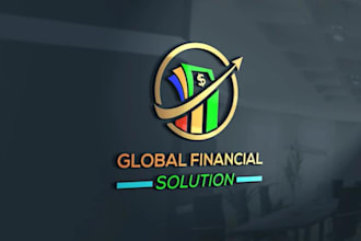 do financial, accounting, credit repair, consulting and business logo