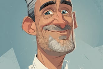 create a political or satirical cartoon