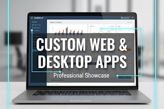 build custom database driven applications for web or desktop