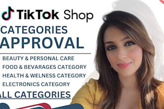 approve tiktok shop resctricted category tiktok shop categories approval support