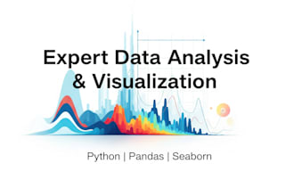 perform exploratory data analysis and visualization