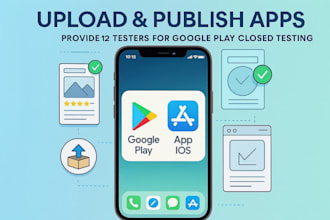 build and upload ios android app to app store and play store