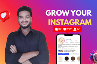 instagram marketing, fast organic growth, engagement, and manage