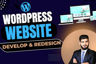 build a wordpress website or a landing page
