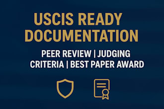 article peer review and judging criteria for eb1, eb1a, niw