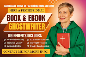 ghostwrite 365 days devotional, prayer point, journal, christian book writer