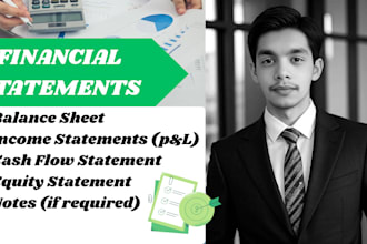 make financial statements for you