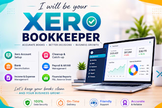 do xero bookkeeping bank reconciliation and monthly bookkeeping