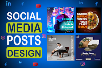 do social media post design, facebook post , instagram post, social media post