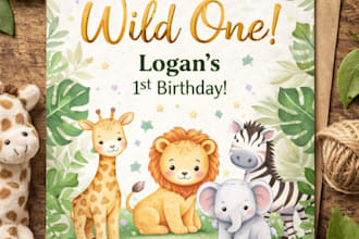design birthday invitations for kids and adults