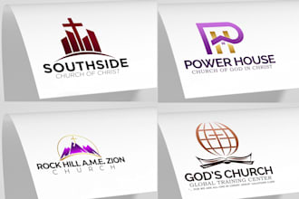 design unique, business, religious, church ministry logo or any graphic