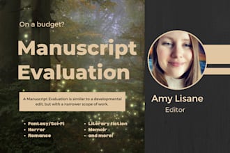 provide a manuscript evaluation