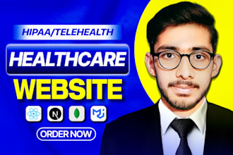 develop hipaa compliant telemedicine telehealth dental healthcare website