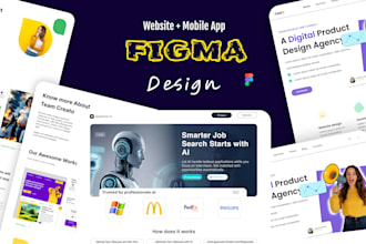 website uiux design, landing page ui, website mockups, saas landing page ui