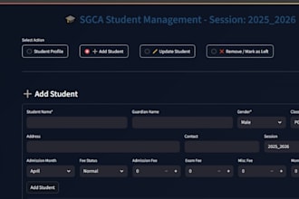 create python dashboards and web application