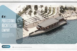 proffessional architectural design, 3d modeling and rendering