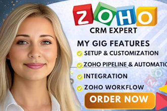 setup zoho campaigns, zoho crm, zoho sites, zoho desk zoho, form books