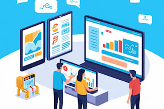 create a custom 2d isometric explainer video animation