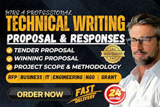 write winning technical proposal, response to rfp engineering, business, rfq ngo