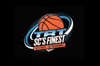 create graceful and fantastic basketball logo design