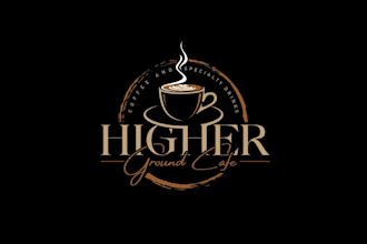 create attractive and imagination coffee logo design