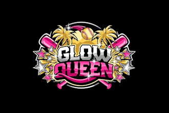 create professional and specially softball logo design
