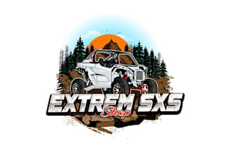 create attractive and imagination off road logo design