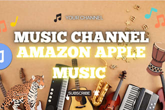 amazon music, apple  promotion for real streams and fan growth