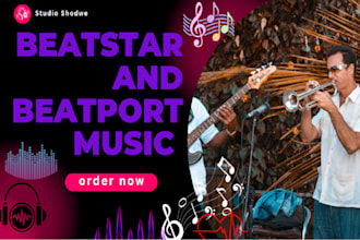 promote your music on beatstar and beatport to boost streams and exposure