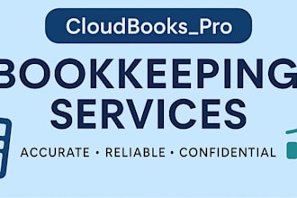 provide expert bookkeeping, payroll, financial reports and tax returns