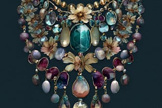 do jewelry design and animation