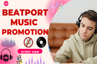 do organic music promotion for your beatport tracks to a real audience