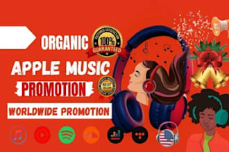 do best apple promotion apple stream monthly listener music promotion
