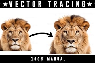 do professional vector tracing