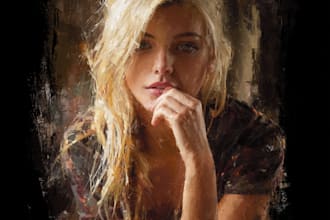 create oil painting, digital oil painting