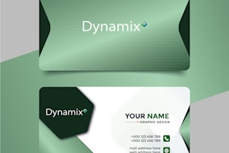design a quick professional business card