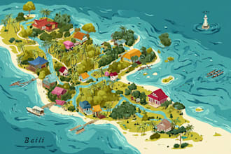 map illustration vector illustration vector map