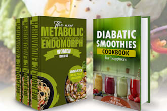 design a beautiful and unique cookbook cover that sells