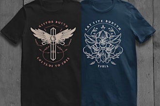 do bulk christian t shirt design or christian  t shirt design
