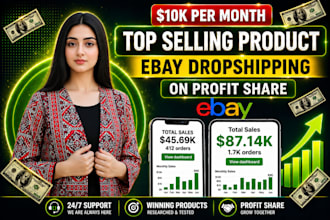 do ebay dropshipping on profit share