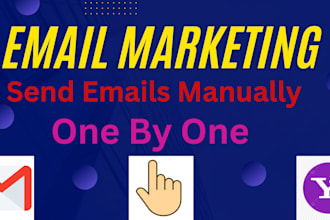 manually send emails one by one