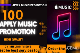 promote your apple music track for billboard hot 100 charting and exposure
